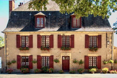 France heritage old houses photo