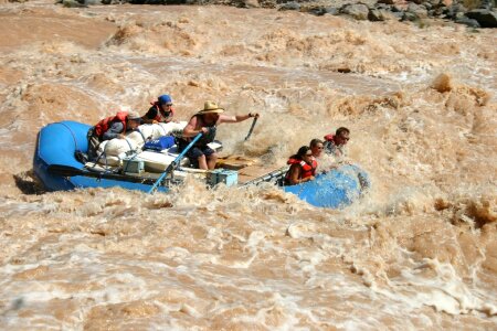 Water boat adventure