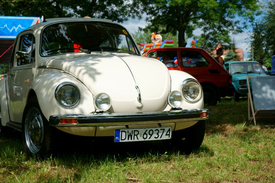 Historic vehicle vw antique auto