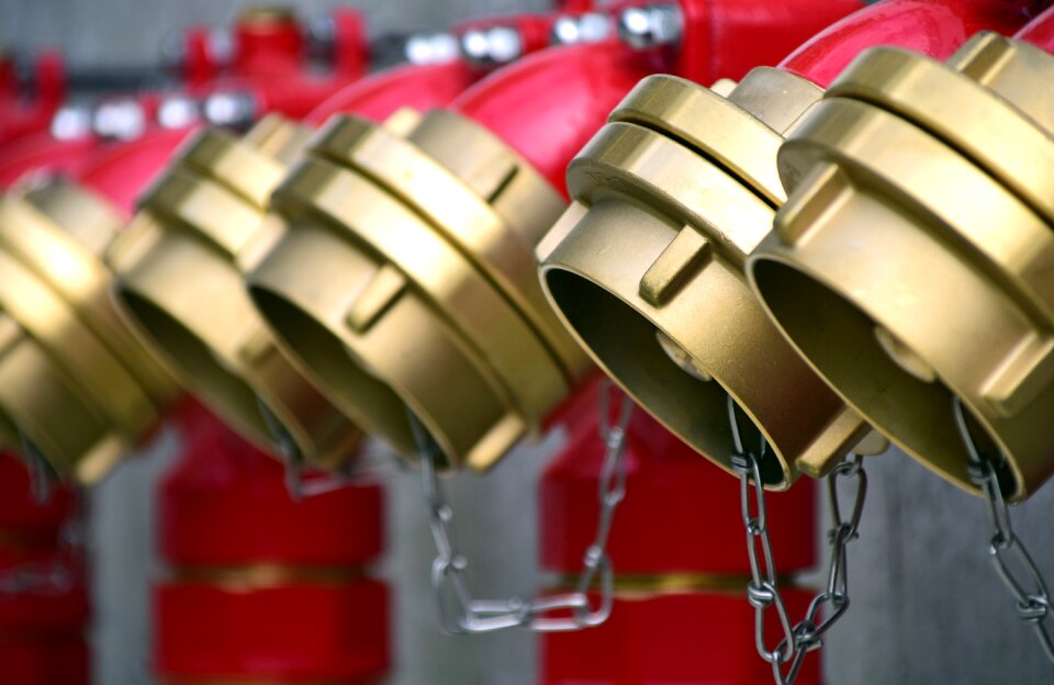 Fire protection water tube