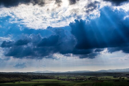 Sky scenic tuscany photo