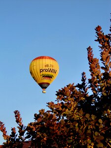 Sky float hot air balloon ride