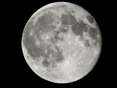 Moon astronomy black moon photo