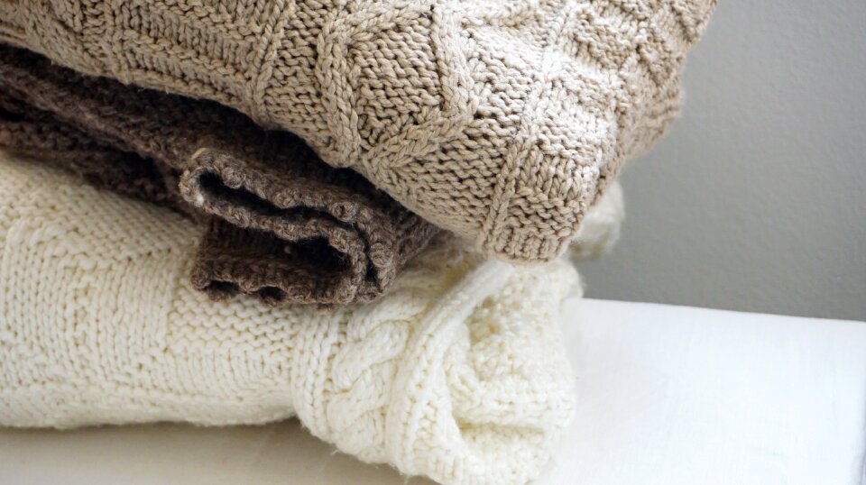 Knitting handmade traditional