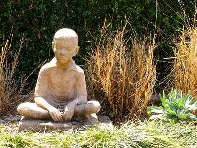 Child figure seated