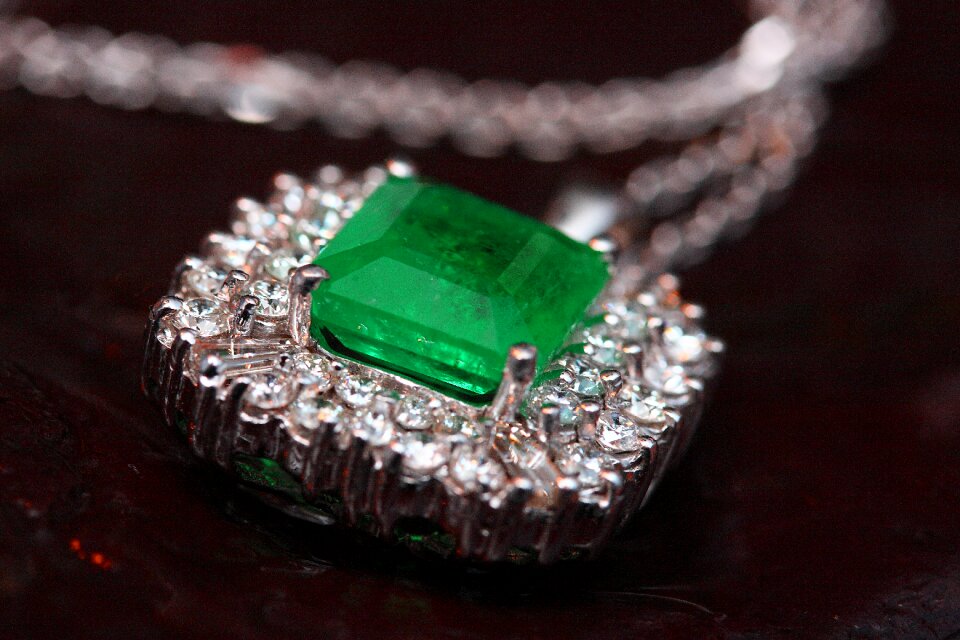 Emerald precious rich
