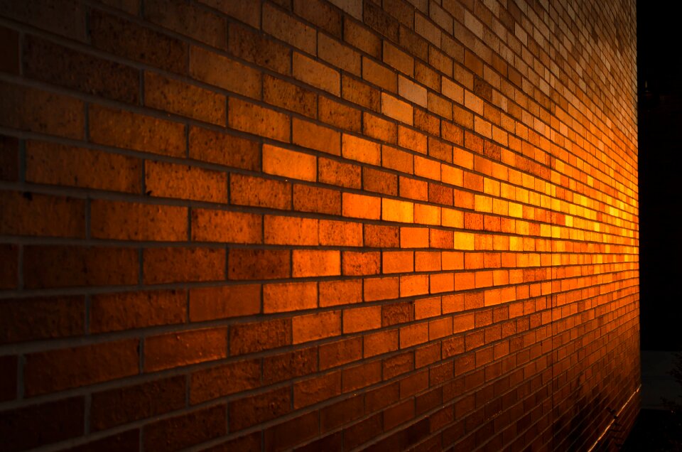 Red brick wall brick wall background photo