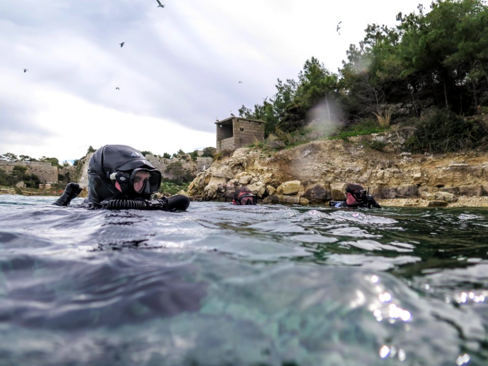 SOUDA BAY, GREECE (March 9, 2018) U.S. Marines with Mariti…