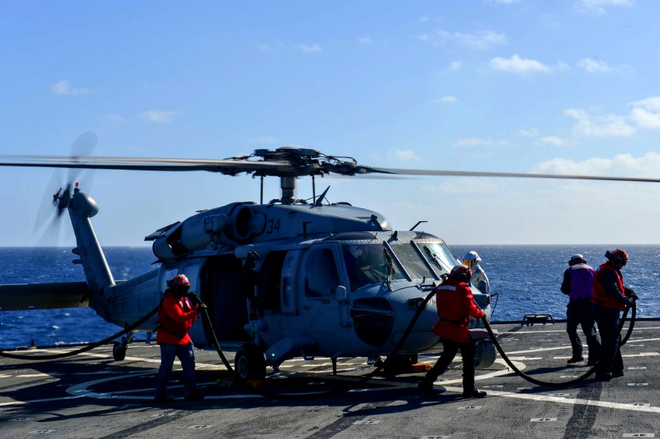 180319-N-QR145-125 MEDITERRANEAN SEA (March 19, 2018) Mil…
