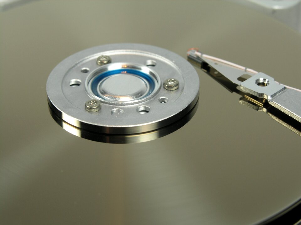 Storage medium data store datailaufnahme