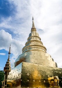 Thailand golden temple architecture