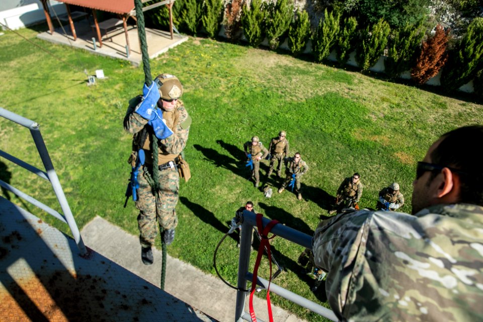 SOUDA BAY, GREECE (March 6, 2018) A U.S. Marine assigned t…