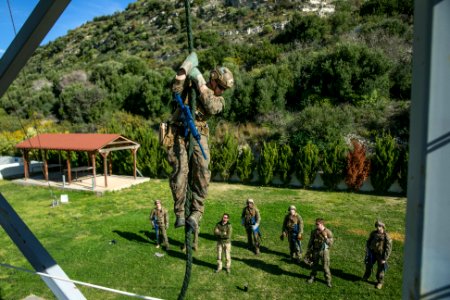 SOUDA BAY, GREECE (March 6, 2018) A U.S. Marine assigned t…