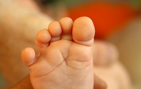 Toes baby infant