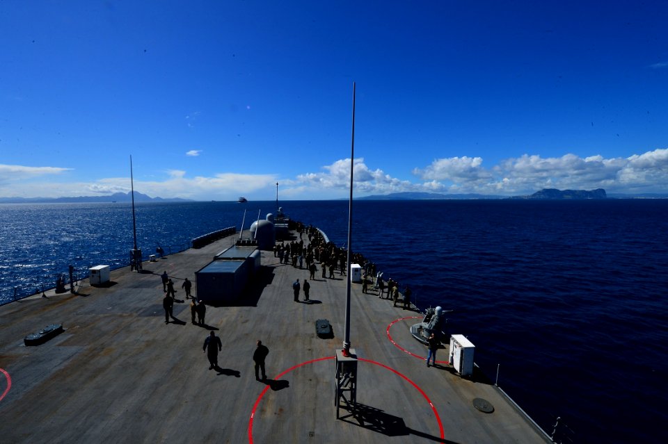 180316-N-QR145-038 STRAIT OF GIBRALTAR (March 16, 2018) T…