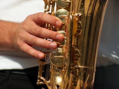 Musician musical instrument saxophone