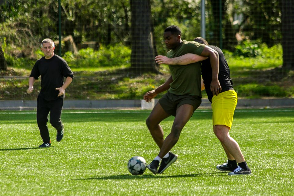 26th MEU Marines, Georgian Coast Guard Members Go Head-to-…