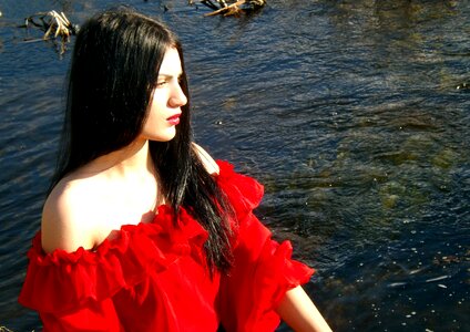 Lake red beauty photo