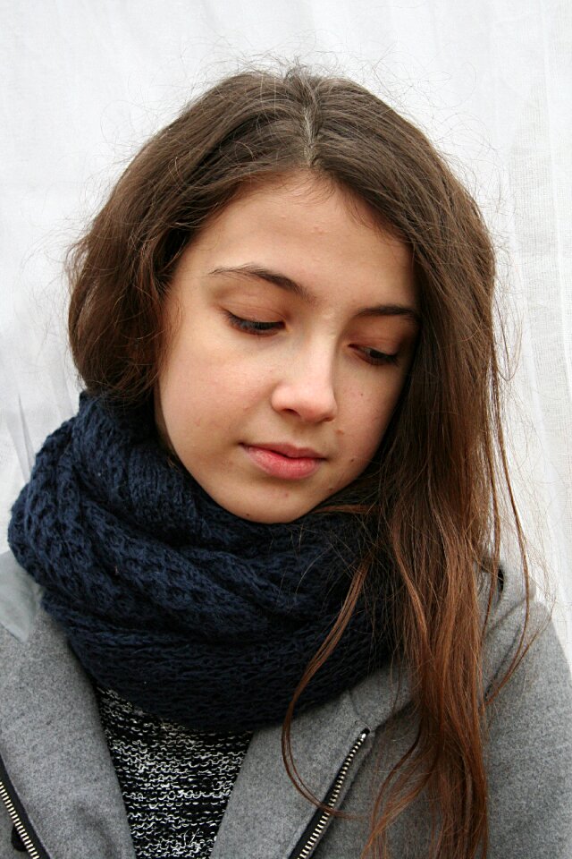 Portrait woman oung