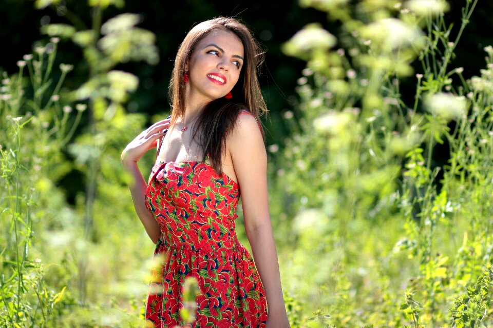 Beauty summer dress