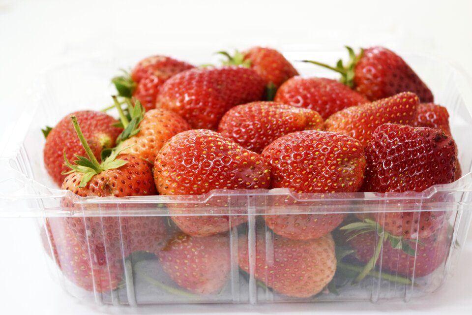 Red fresh healthy