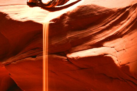 Lake powell antelope canyon stone