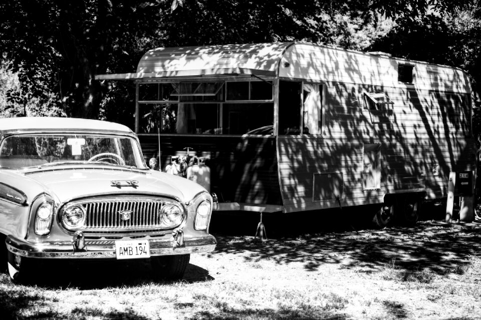 Travel travel trailer old