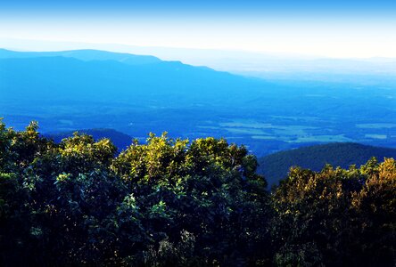 Peak virginia sky