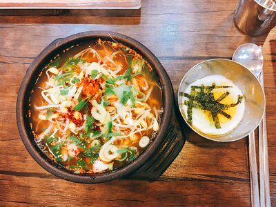 Food gookbab soup