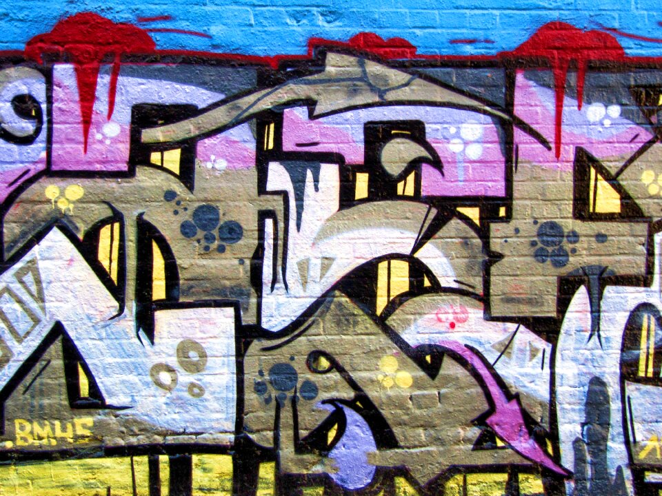 Art hauswand painting