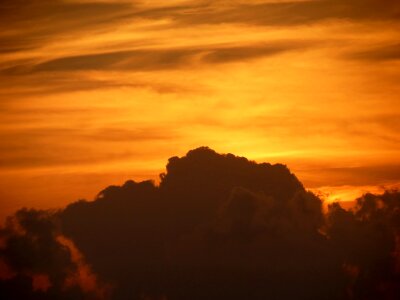 Sunset brazil sky photo
