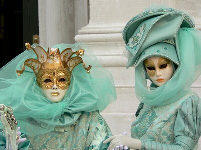 Carnival costumes mask