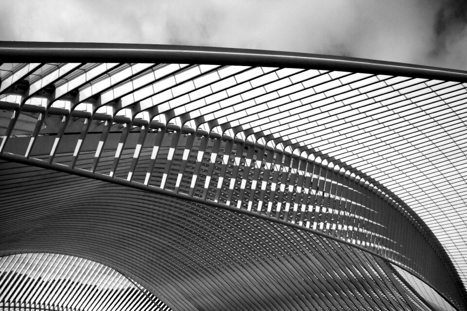 Liège cork-guillemins railway station