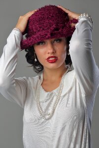 Attractive woman glamour