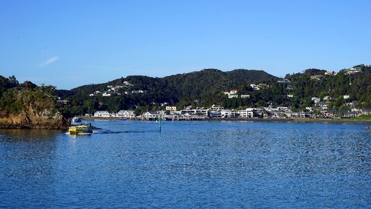 North island seaside blue