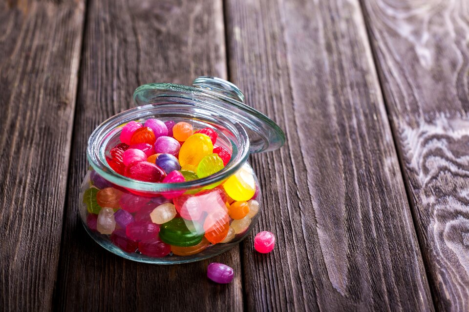 Dessert food colorful