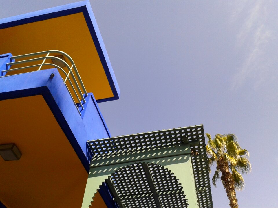 Blue summer hot
