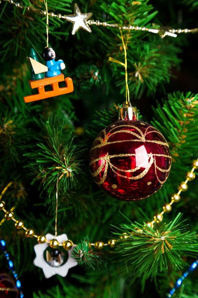 Holiday ornament new year's eve ball