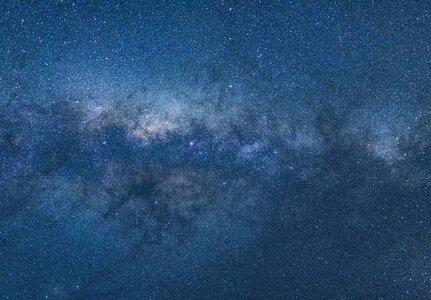 Night sky stars photo