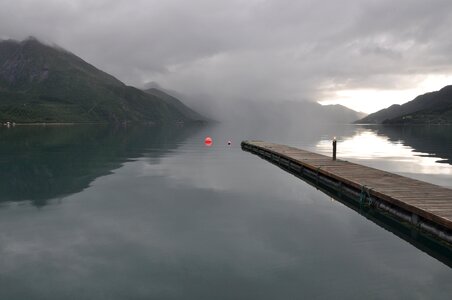 Lake calm calm romantic photo