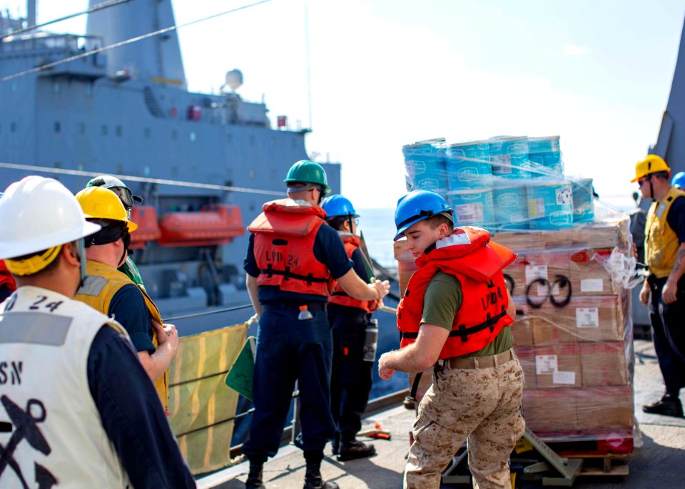 190210 Replenishment at Sea