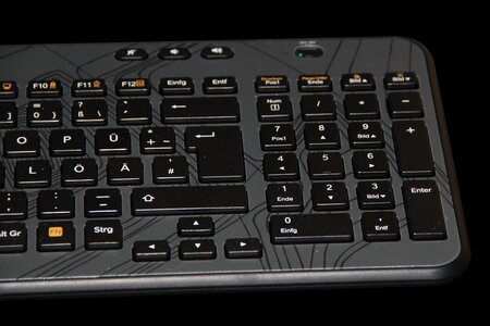 Periphaerie input device letters