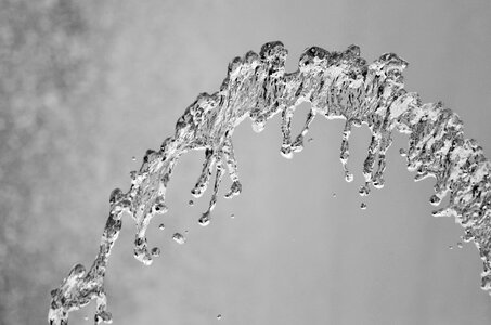 Water jet city nature