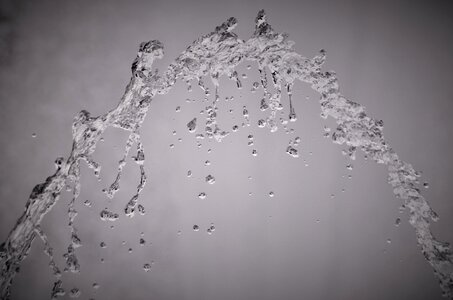 Water jet city nature