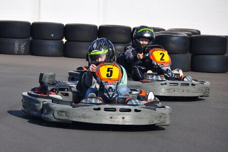 Circuit kart track kart photo