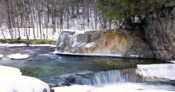 Natural winter nature