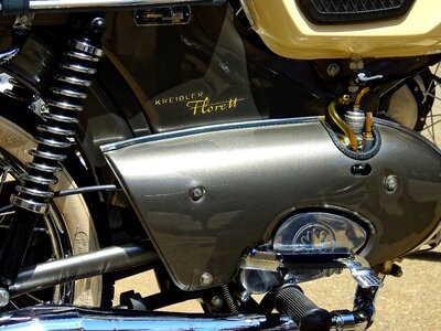 Nostalgia motorcycle two wheeled vehicle