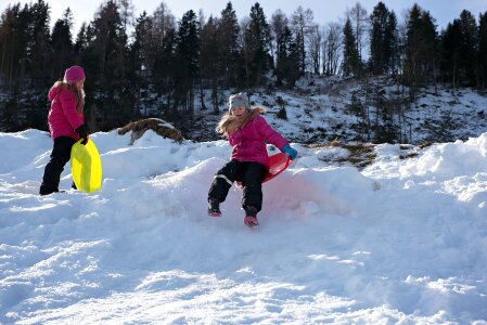 Winter snow fun