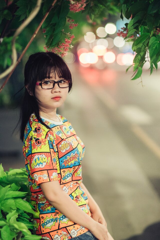 Fashion young female