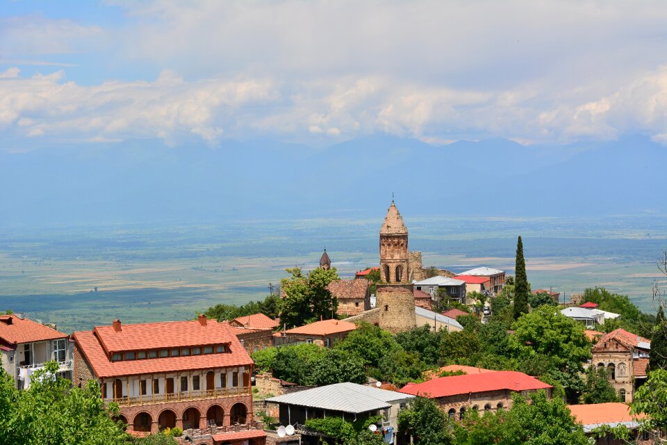 Valley alazani town
